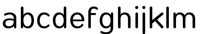 Opun Regular Font LOWERCASE
