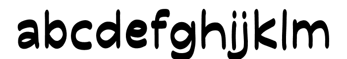 Oradel Font LOWERCASE