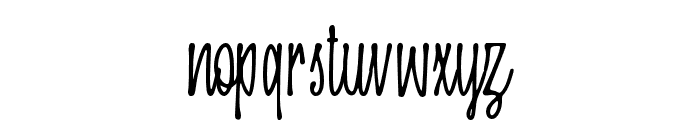 Oranjipen-Regular Font LOWERCASE