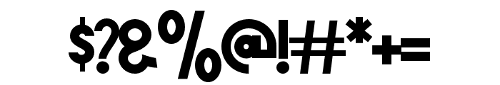 Orbiga-Regular Font OTHER CHARS