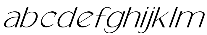 Ordella-Italic Font LOWERCASE