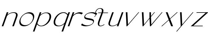 Ordella-Italic Font LOWERCASE