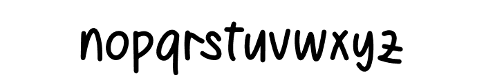 Ordinary day Font LOWERCASE