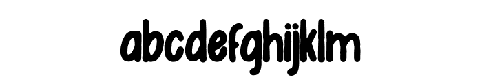 Orenhead Font LOWERCASE