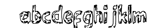 OretzOutline Font LOWERCASE