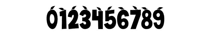 Organic Avocado 4023 Font OTHER CHARS