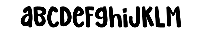 Organica Font LOWERCASE