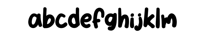 Oribella Font LOWERCASE