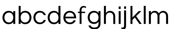 Origin-Regular Font LOWERCASE