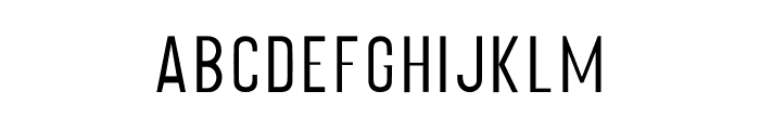 Origin Sans Light Font LOWERCASE