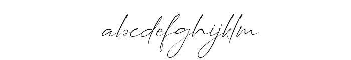 Origin Signature Regular Font LOWERCASE