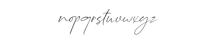 Origin Signature Regular Font LOWERCASE