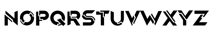 Origin Tech Font UPPERCASE