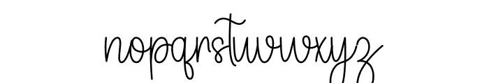 Original Adventure Font LOWERCASE