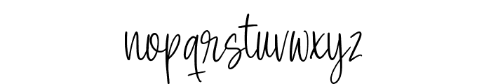 Original Custard Font LOWERCASE