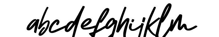 OriginalHandwriting-Italic Font LOWERCASE