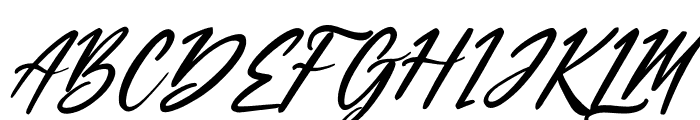 Orion Crederick Italic Font UPPERCASE