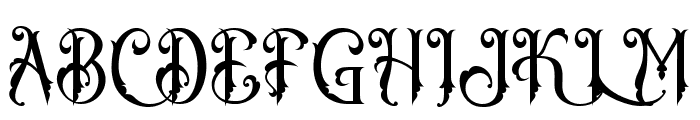 Ornamental Heritage Font UPPERCASE