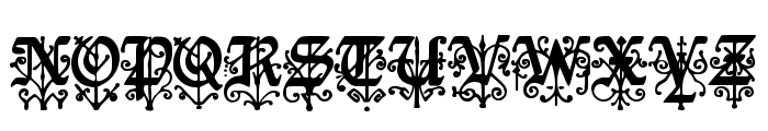 Ornate Gothic Regular Font UPPERCASE