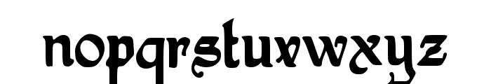 Ornate Gothic Regular Font LOWERCASE