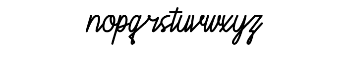 Ornate Ink Font LOWERCASE
