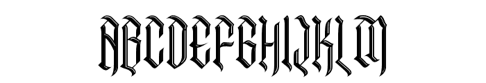 Oropitem-Glossy Font LOWERCASE