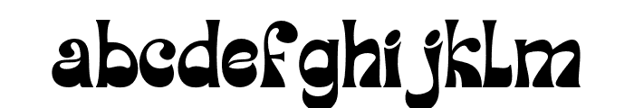 Orphic-Regular Font LOWERCASE