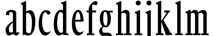Orrick-Regular Font LOWERCASE