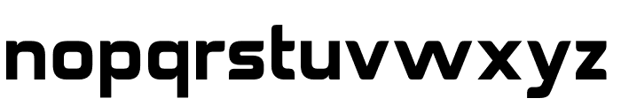 Oryno ExtraBold Font LOWERCASE