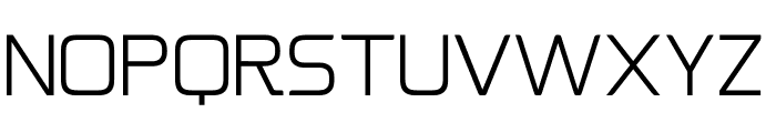 Oryno ExtraLight Font UPPERCASE