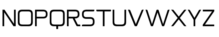 Oryno Light Font UPPERCASE