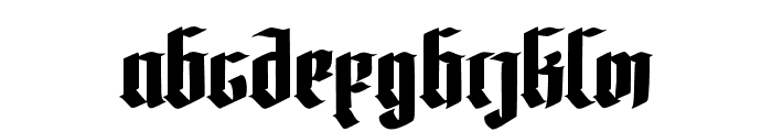 Osgiliath Font LOWERCASE