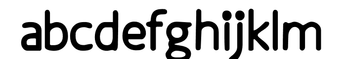 Osgood Sans Blur Medium Font LOWERCASE