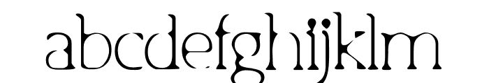 Osgood Slab Blur Light Font LOWERCASE