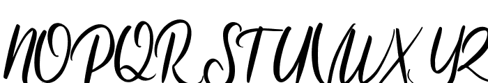 Osthia Font UPPERCASE