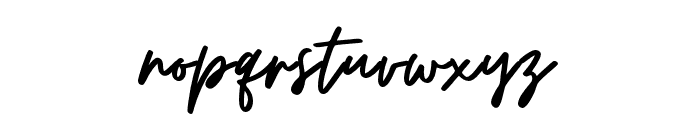 OsulentSignature Font LOWERCASE