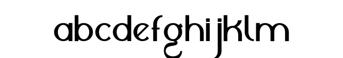 Oteglos Font LOWERCASE