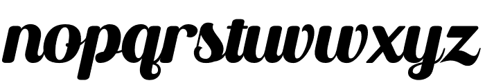 Otista Font LOWERCASE