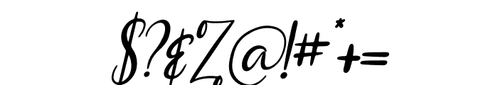 Ottami Italic Font OTHER CHARS