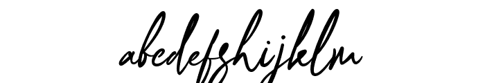 Ottenthic Script Font LOWERCASE