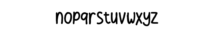 Otter Sweetie Font LOWERCASE