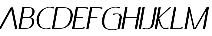 Ottomsan Bold Italic Font UPPERCASE