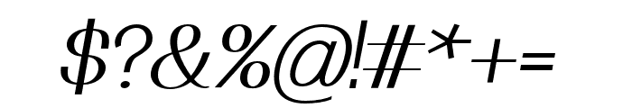 Ottomsan UltraBold Italic Font OTHER CHARS