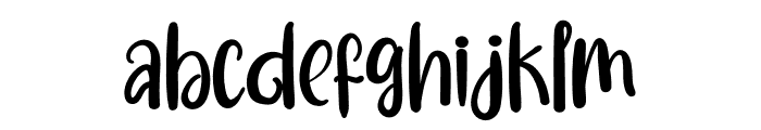 Otturay Font LOWERCASE