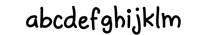 Our Beloved LF Font LOWERCASE