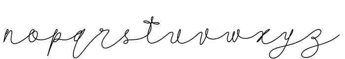 Our Infinity Love Font LOWERCASE