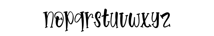Our Stayhome Font LOWERCASE