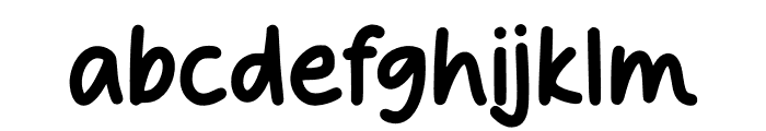 OurHand Font LOWERCASE