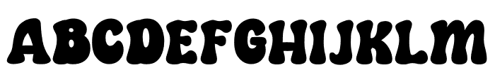 Ourgrown Regular Font UPPERCASE