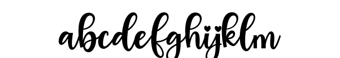 Ourlife-Regular Font LOWERCASE